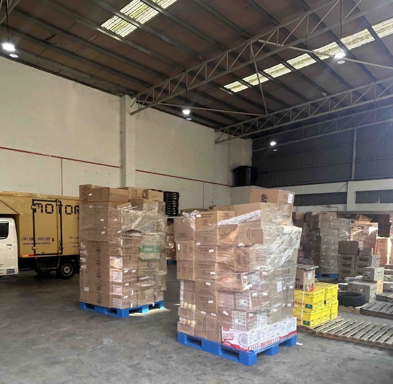 Café Ingredients Cargo Transport Delivery